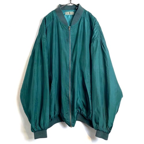 [Robert Stock] Vintage Silk Jacket Blouson [1990s-] Vintage All Silk Bomber Jacket