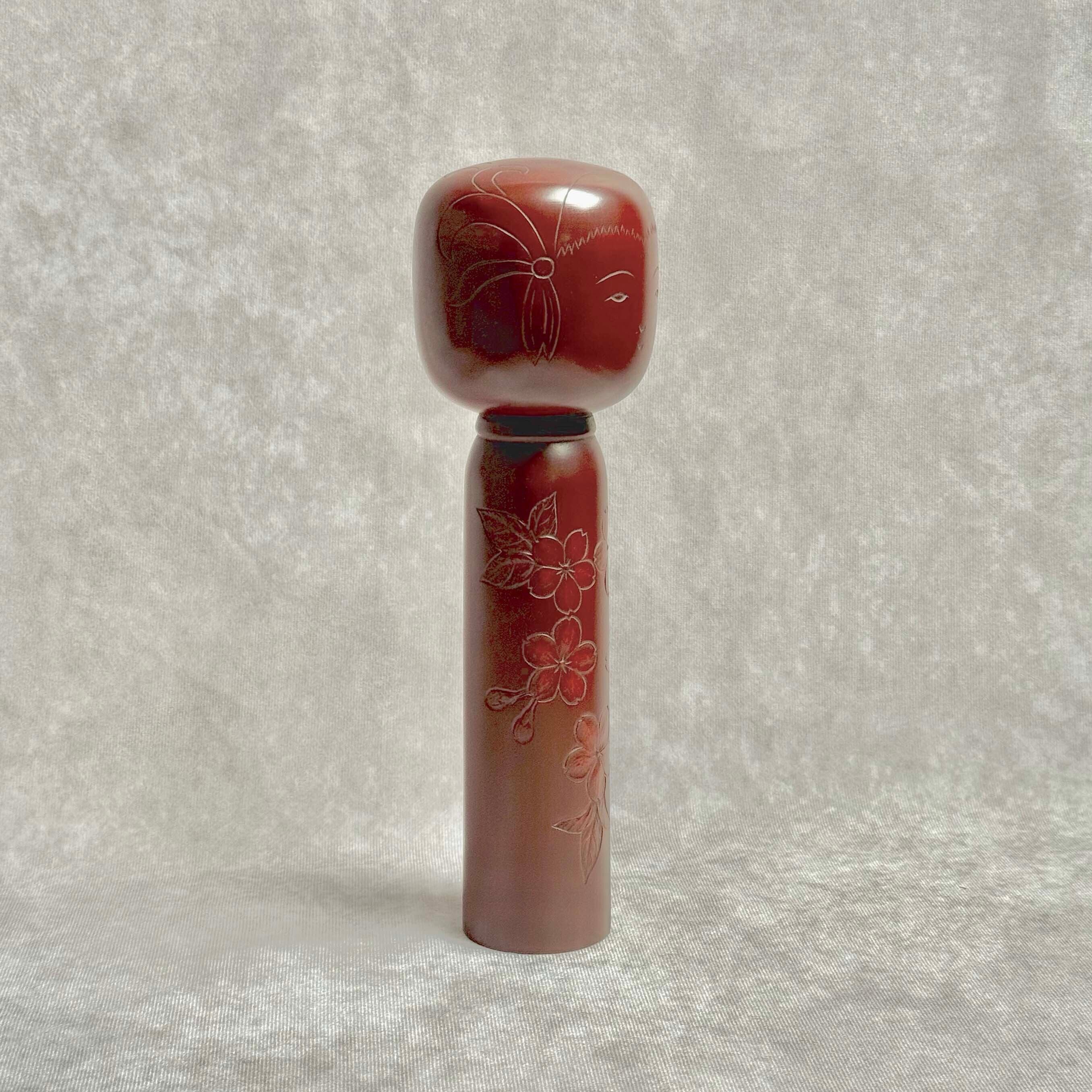 伝統工芸「鎌倉彫こけし」（No.52）