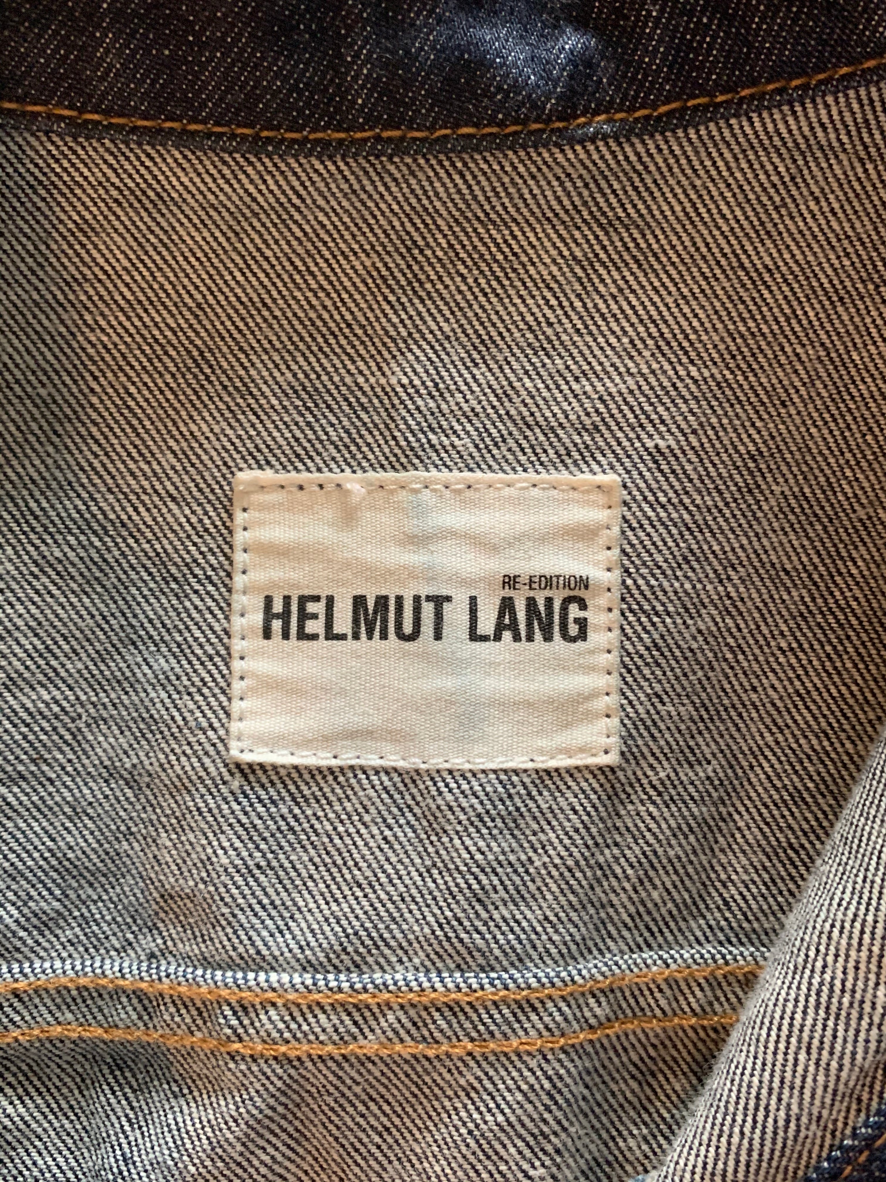 HELMUT LANG RE-EDITION ラインペイントデニムジャケット | DonDonDown