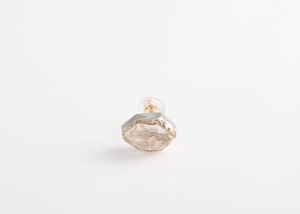 Galet6 ハーキマークオーツSVピアス(シングル)