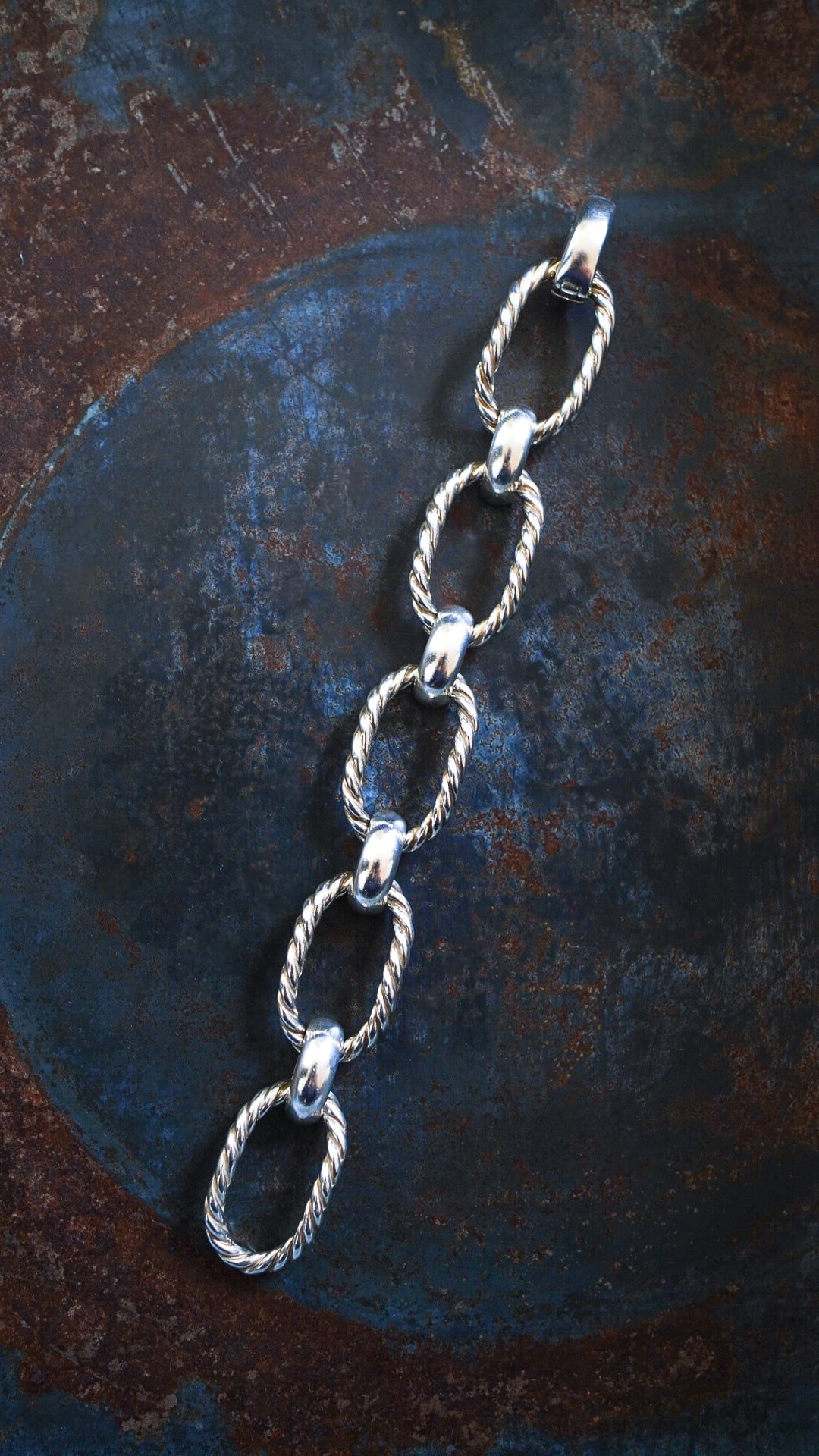 VINTAGE】TIFFANY&Co. ティファニー ツイステッド オーバル リンク