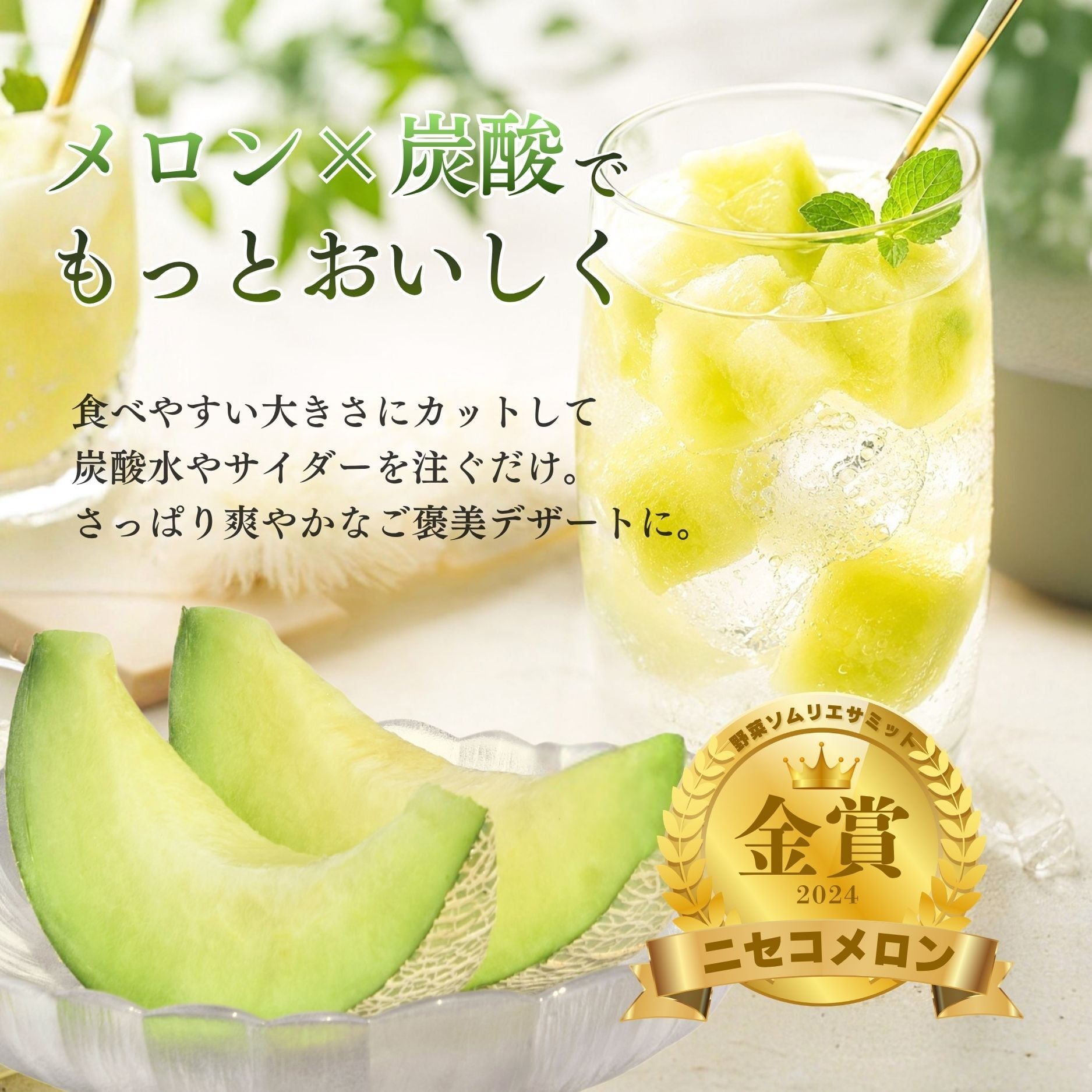 メロン4～5玉＜色指定可＞＜7月下旬～9月通常発送＞ | 北海道ニセコ町
