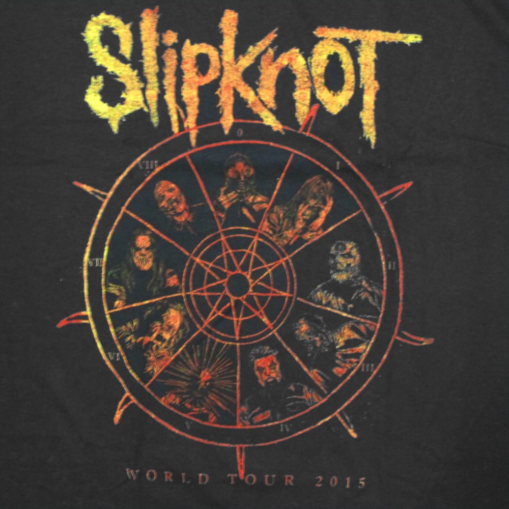 Slipknot Tシャツ Mサイズ 2015ツアー Slipknot（スリップノット