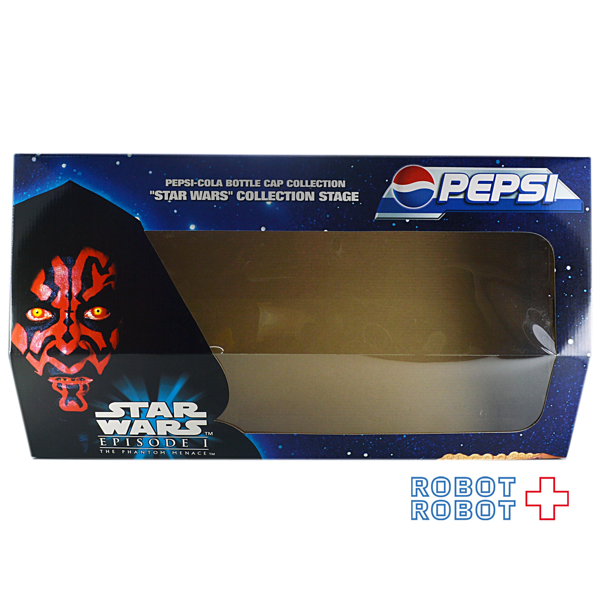PEPSI スター・ウォーズ EP1 ボトルキャップ フルセット + ステージ 