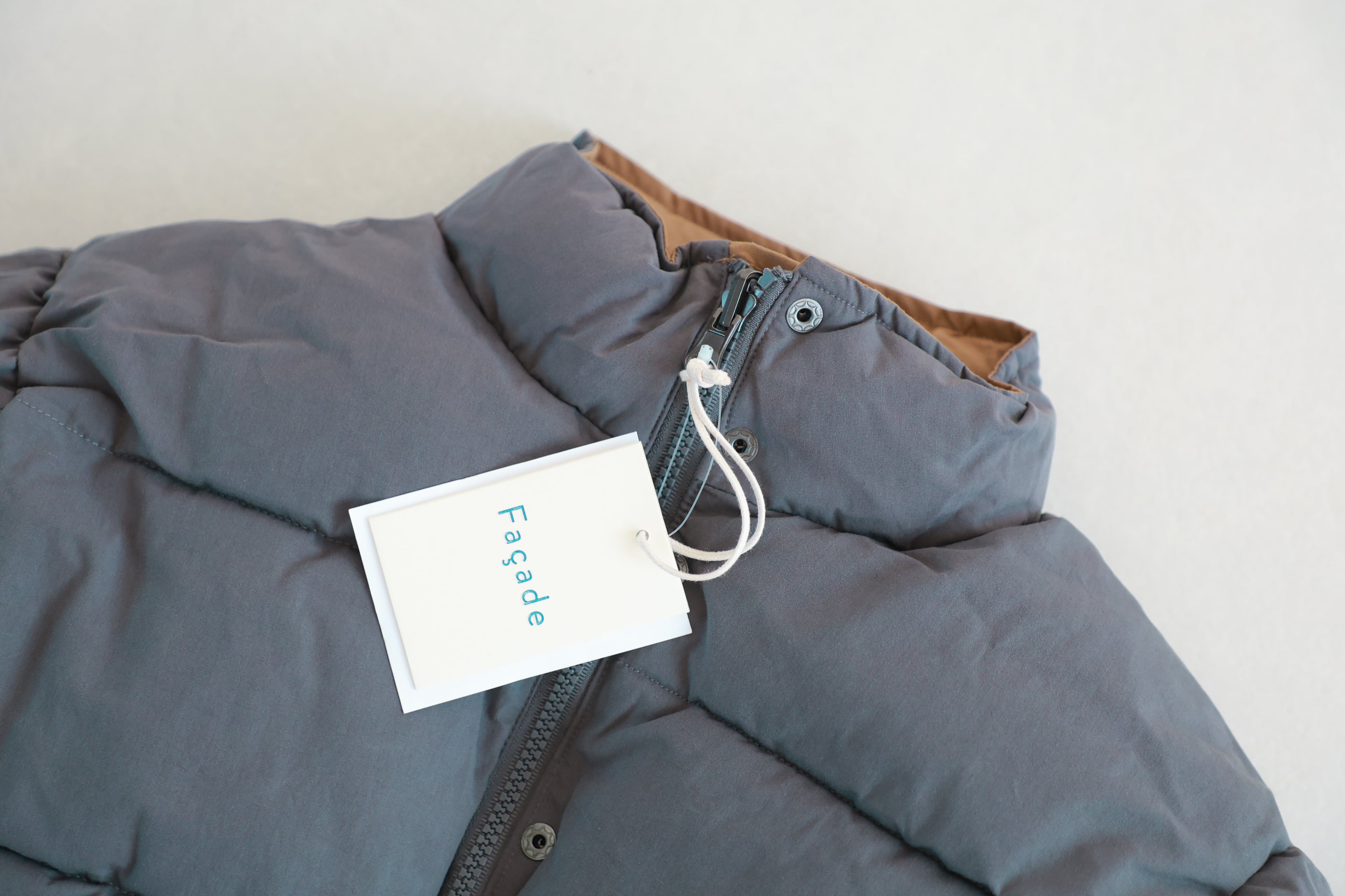 Façade / Reversible Jacket / Honey・Grey / 4〜8-10Y | crecer