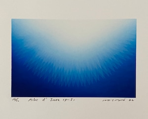 笠井正博 KASAI Masahiro "Ailes d'Icare(p-1) イカロスの翼(p-1) " silkscreen print, sheet
