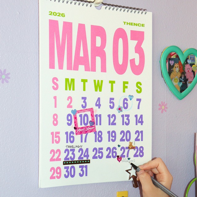 2026 壁掛けカレンダー