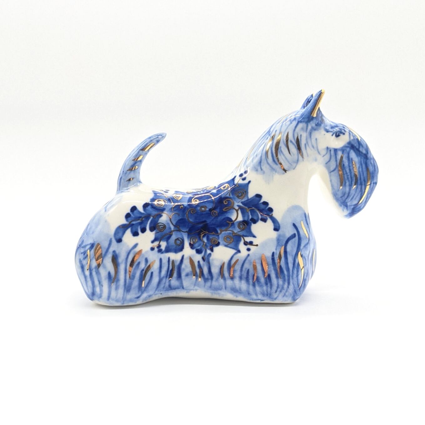 グジェリ陶器 18-20th centuries Russian Ornamented Faience グジェリ
