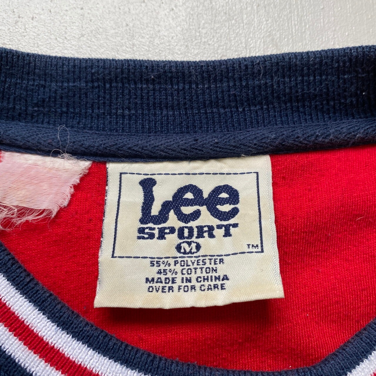 90年代 LEE SPORT リー NHL ニューヨークレンジャース ロゴ 刺繍 