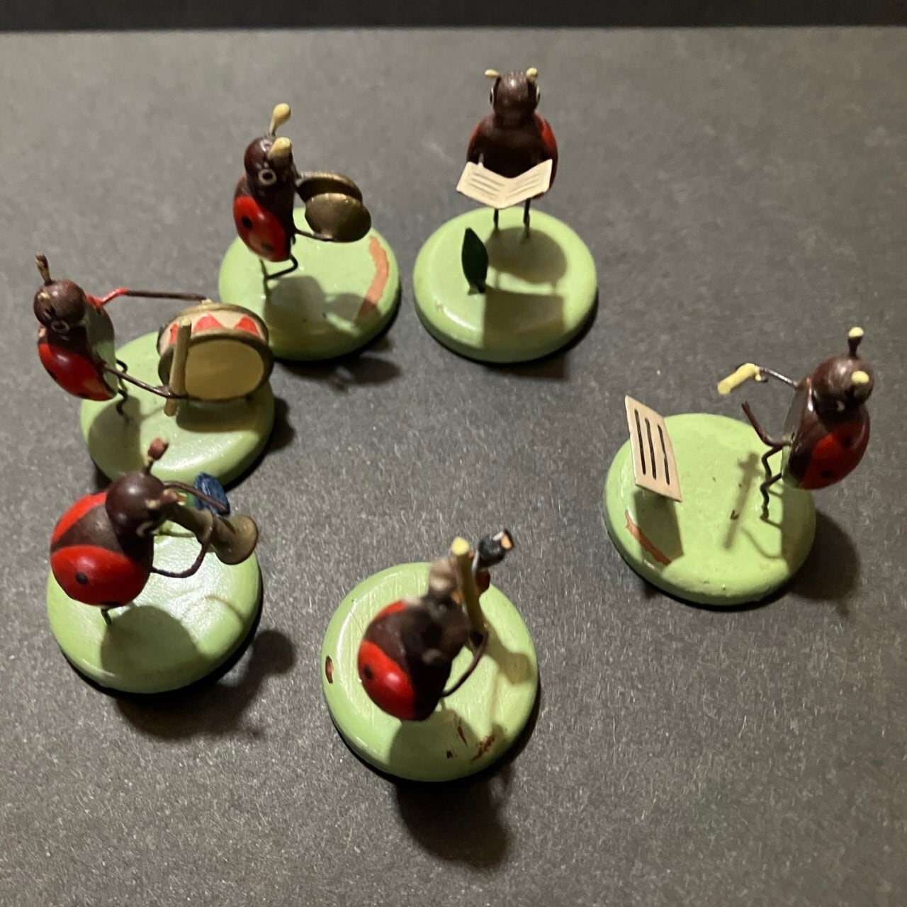 てんとう虫楽団 ミニフィギュア6P エルツ 東ドイツ