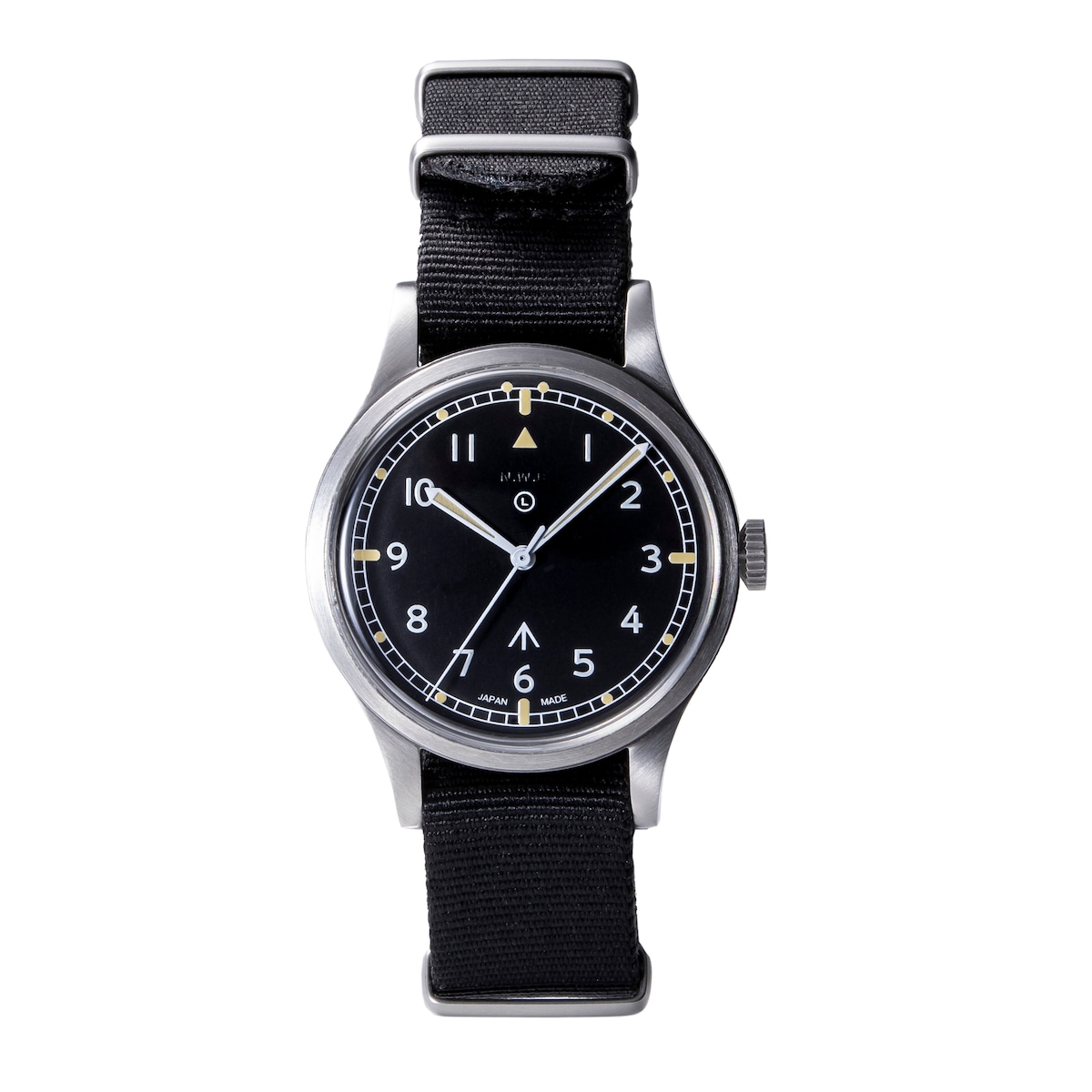 NAVAL MILITARY WATCH MIL.-06 SV/BK Automatic British ROYAL Army 