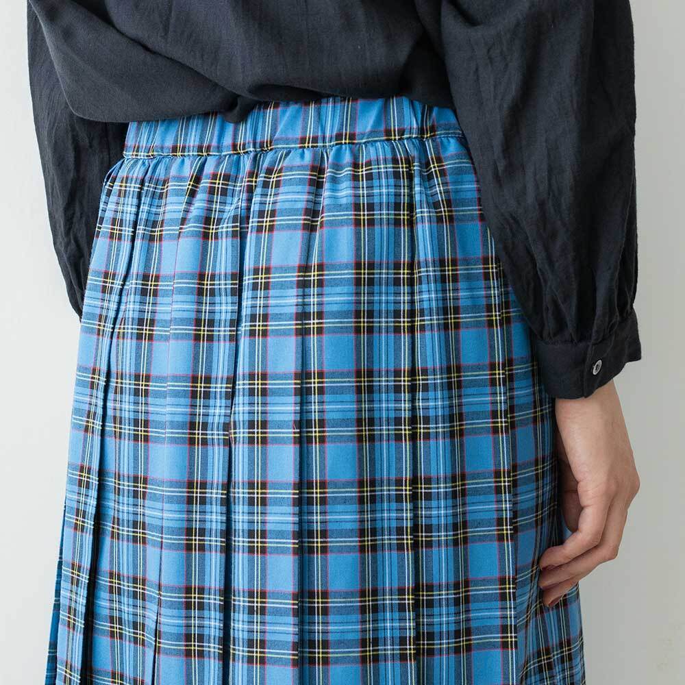 MidiUmi チェックプリーツスカート | LASQ store | ラスクストア