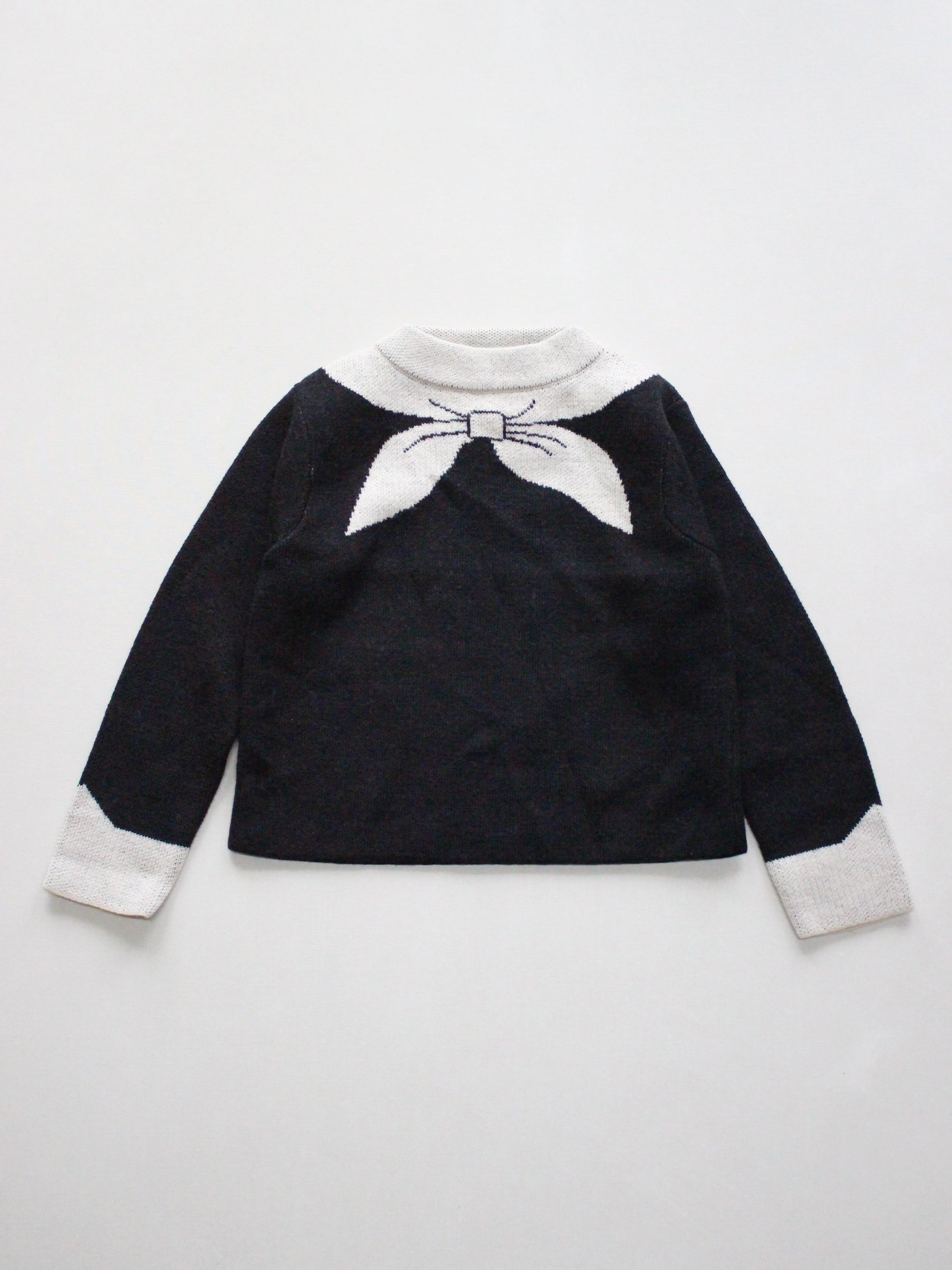 Misha & Puff Obscura Scout Sweater - Licorice 2 4 6y | RESONASON