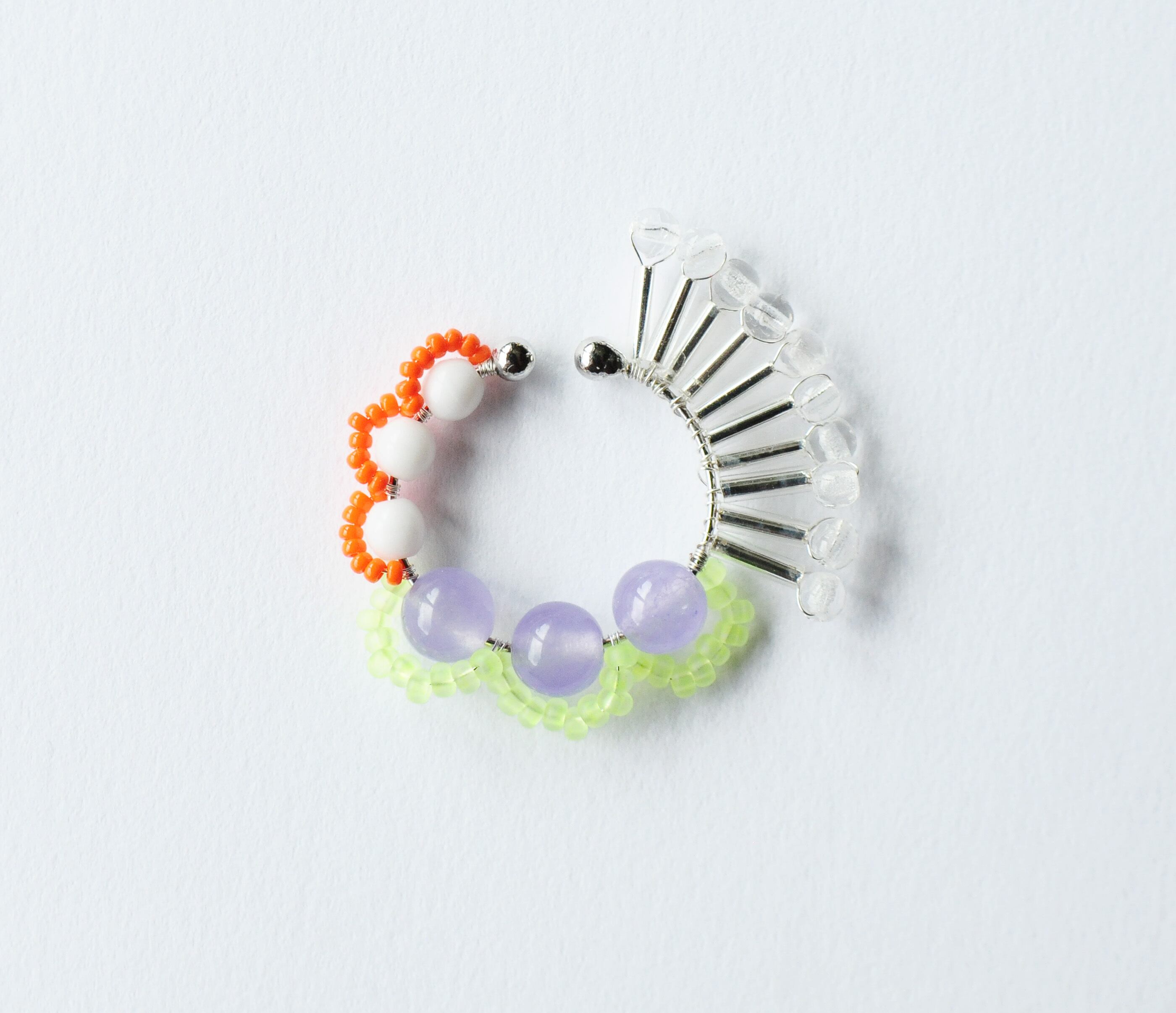 <Rollo~イロヅクビジュー~>イヤーカフ『 ハミングバード/hummingbird 』<G>