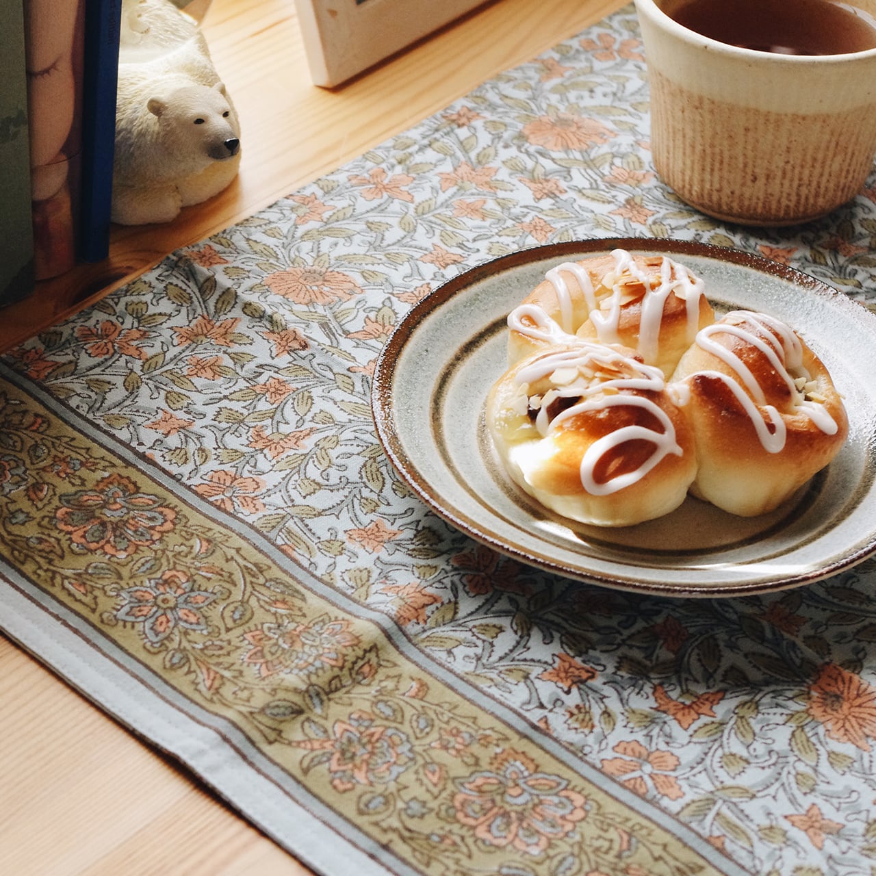 【2024SS】Block print place mat