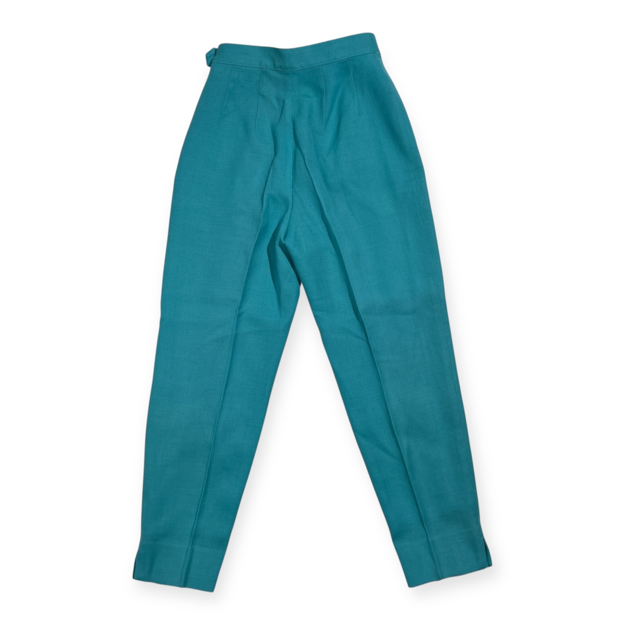 KENZO ケンゾー センタープレス スラックス パンツ サイズ 1 /ライトブルー 系 ターコイズ/ビンテージ/レディース