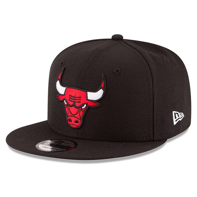 NEW ERA（ニューエラ）Chicago Bulls 9FIFTY SNAPBACK BASIC NBA/70558225 シカゴ・ブルズ  スナップバックキャップ ブラック | マッシブスター