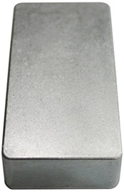 エフェクター自作用アルミダイキャストケース HAMMOND1590Bタイプ 無塗装 1個 VGS-AEC90B-NCx1p