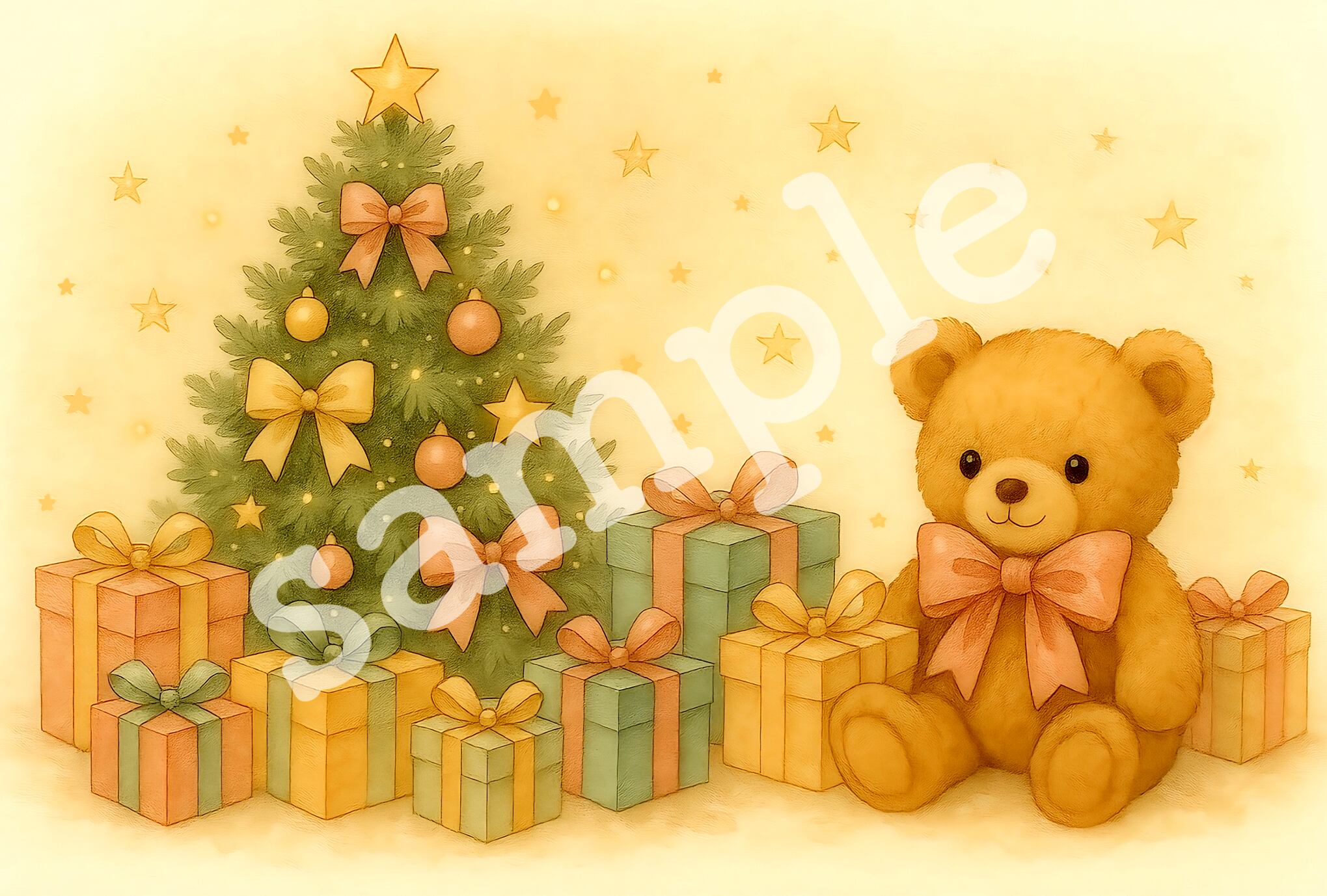 やさしいクリスマス(横)