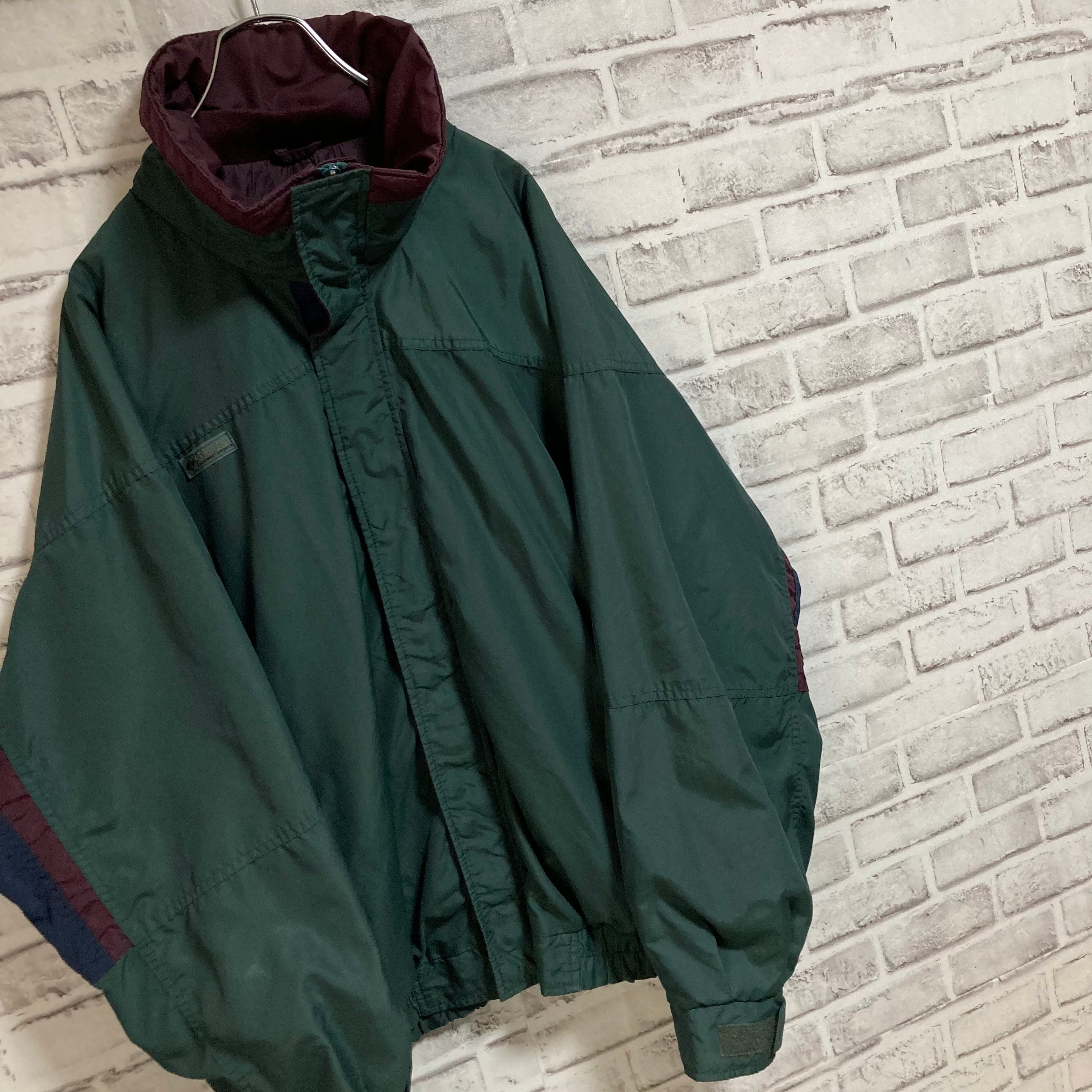 USA VINTAGE Columbia アメリカコロンビアナイロンパーカー