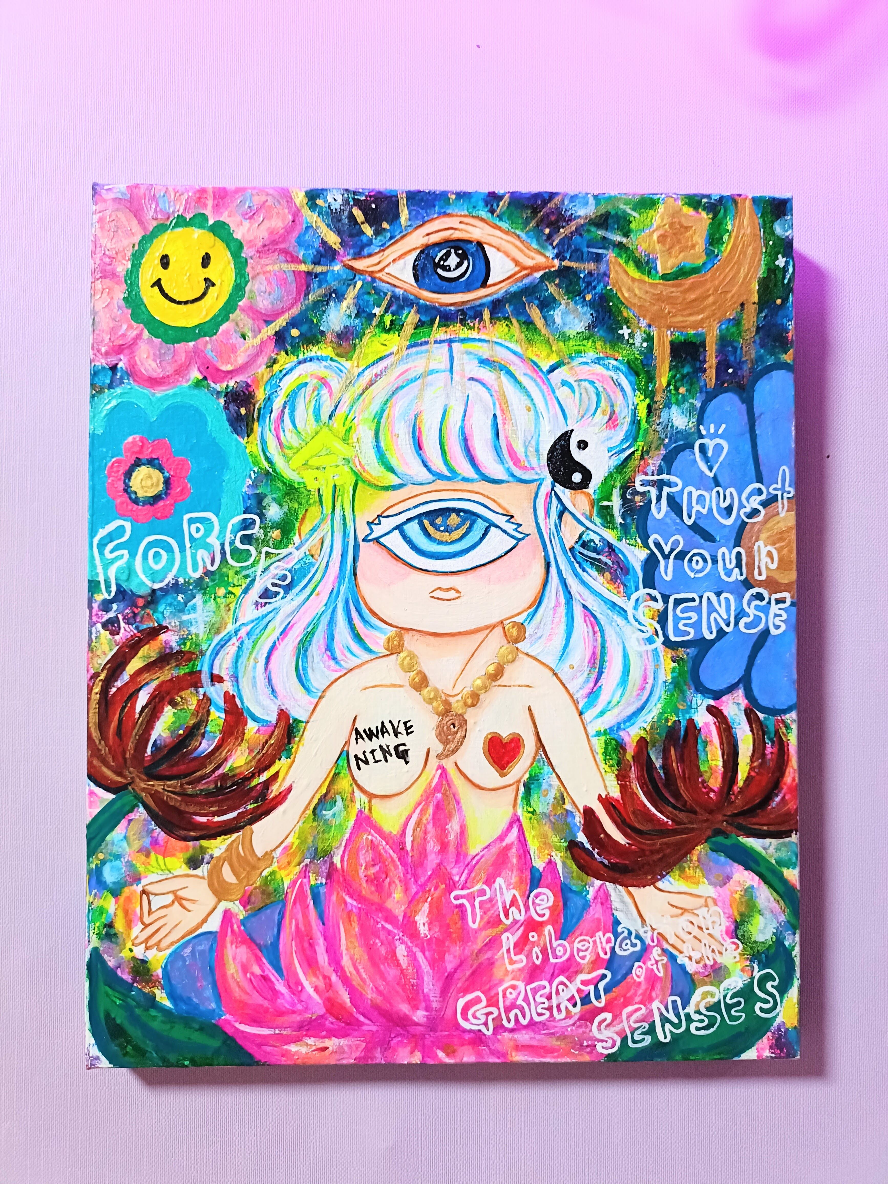 【愛と狂気のマーケット出展作品】Icono-Eye-再生-HOPE 愛と狂気のマーケット】 9月からまた場所を移動してます
