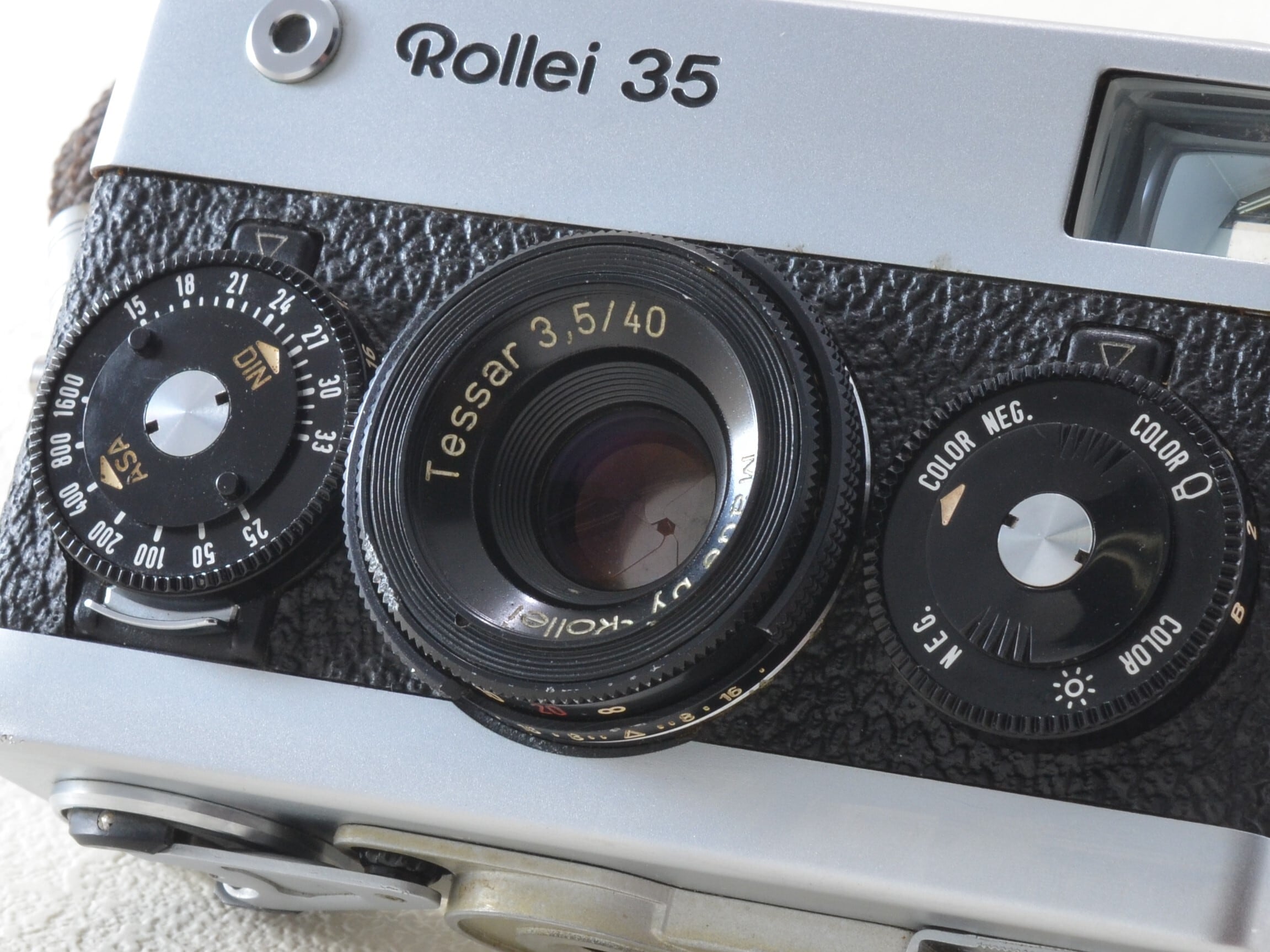 Rollei 35 / Tessar 40mm F3.5 ネガフィルム付 ローライ（23148