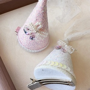 GOODSパールタッセルとダイヤモンド誕生日帽子