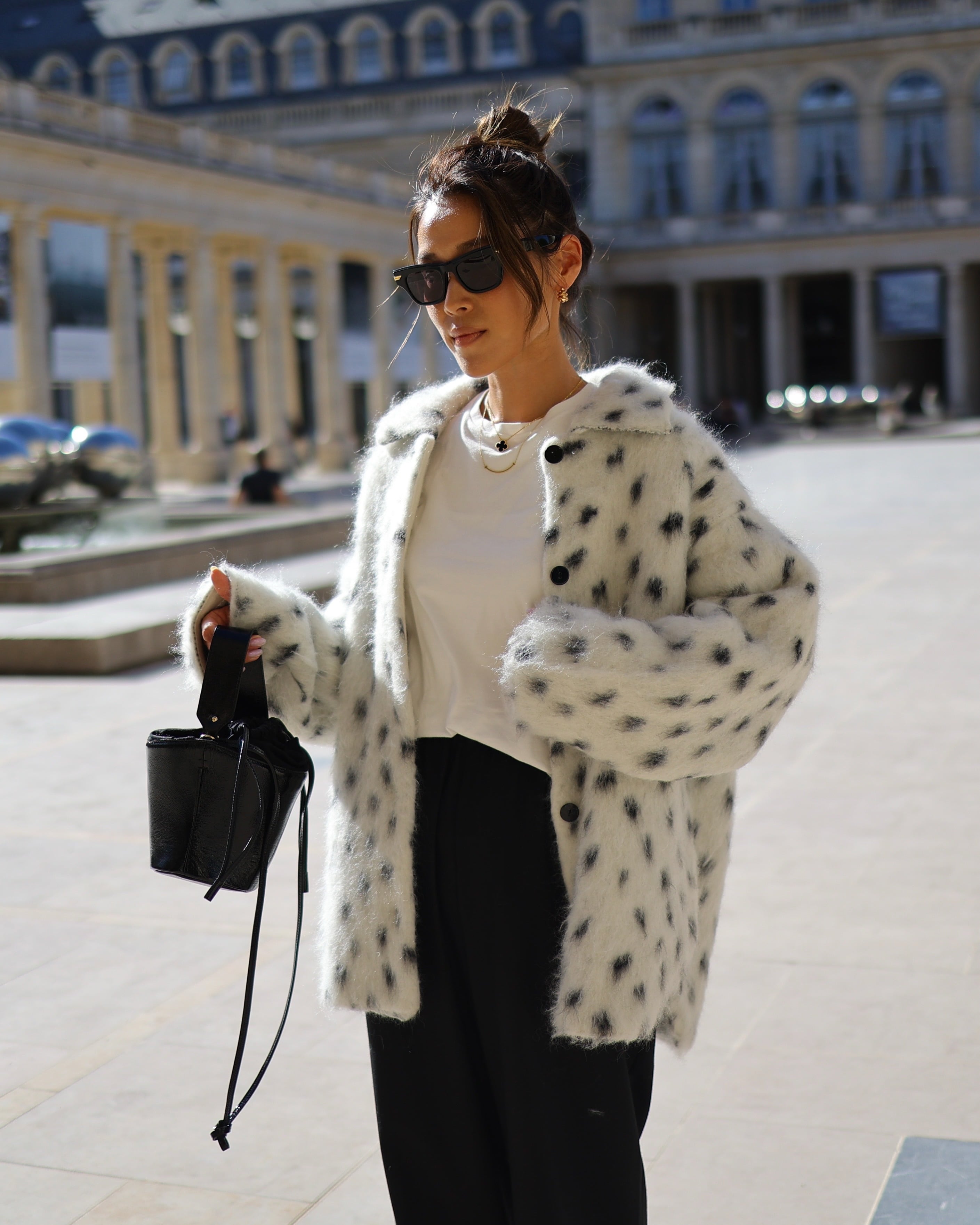 GPG-605 Dalmatian Knit Jacket | gypsohila