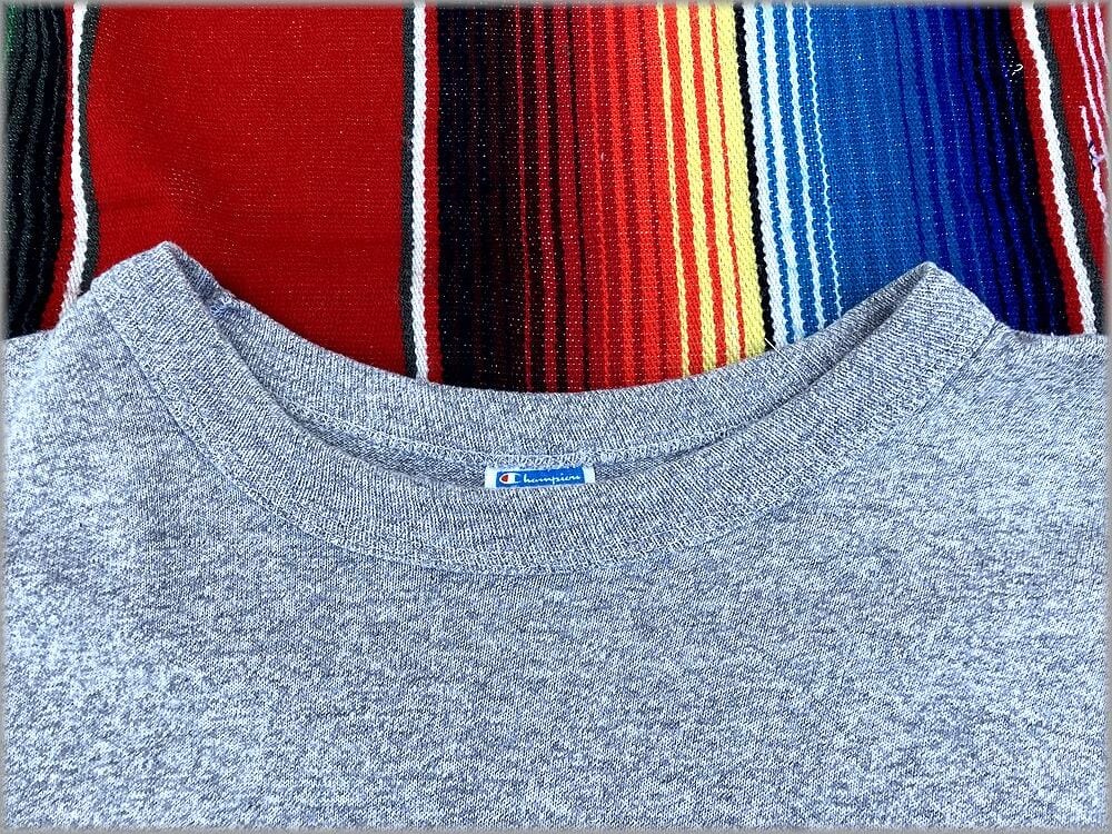 ☆Champion チャンピオン 70s バータグ USA製 Tシャツ 88/12 霜降り