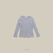 【取寄/韓国直送】melmel ミルクリブTシャツ｜秋服｜韓国子供服 ｜26/AT