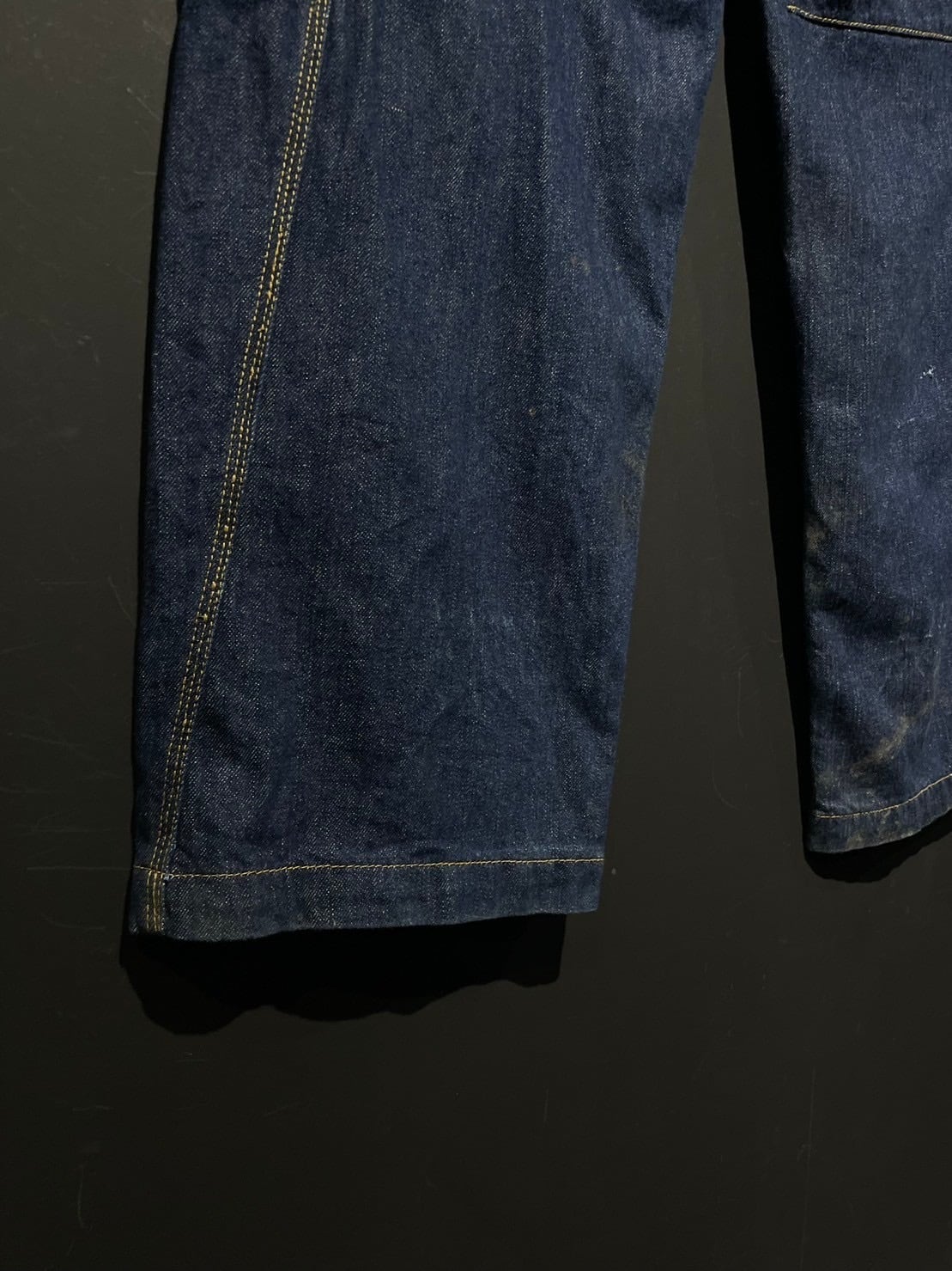 WEAPON VINTAGE】Racing Gimmick Vintage Loose Baggy Denim Pants