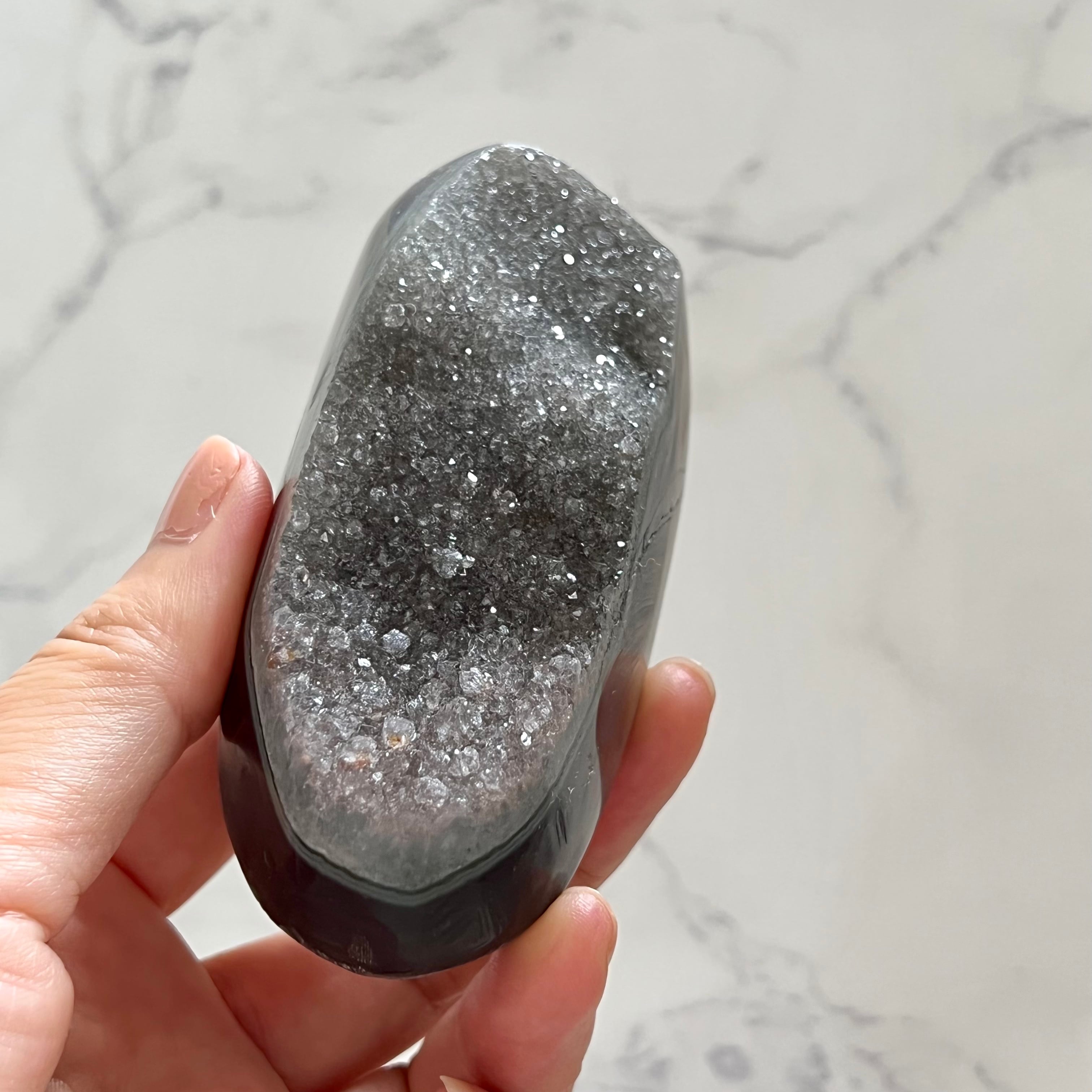 キラキラ細かい結晶が美しいドゥルージーアメジスト4＊アメジスト