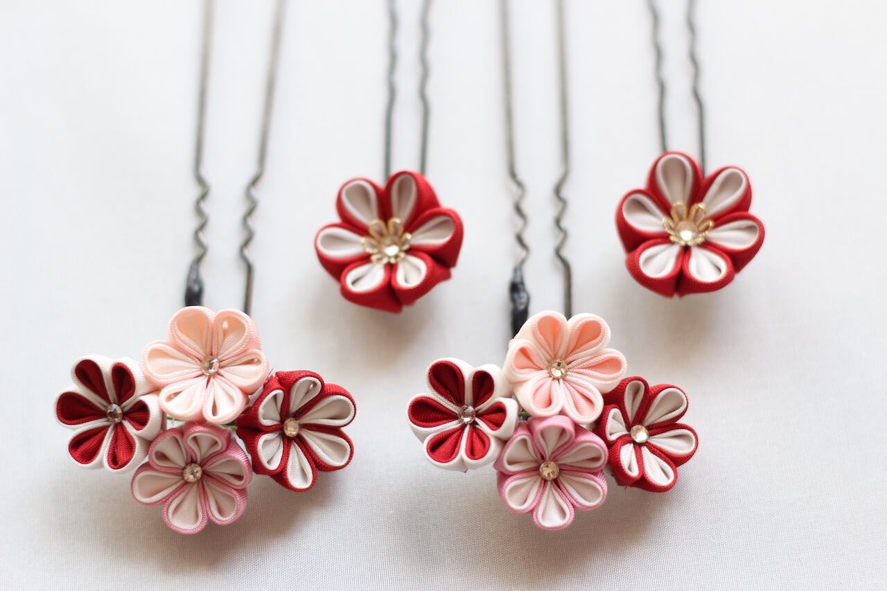 簪とUピンのセット