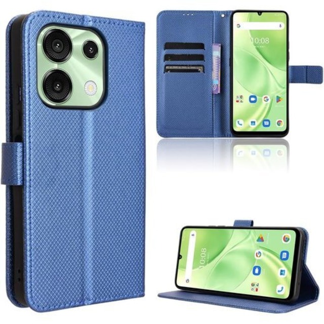 For UMIDIGI G9 5G/G9A/G9T/G9C ケース 手帳型 BAOLINTX UMIDIGI G9A/G9 5G 用ケース 高級PUレザー 携帯ケース 耐衝撃 軽量 薄型 カード収納 横置き機能 対応 指紋防止 カバー マグネット 全面保護 UMIDIGI G9T/G9C カバー ブルー 2844