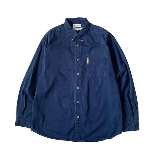 “90s Columbia” navy shirt