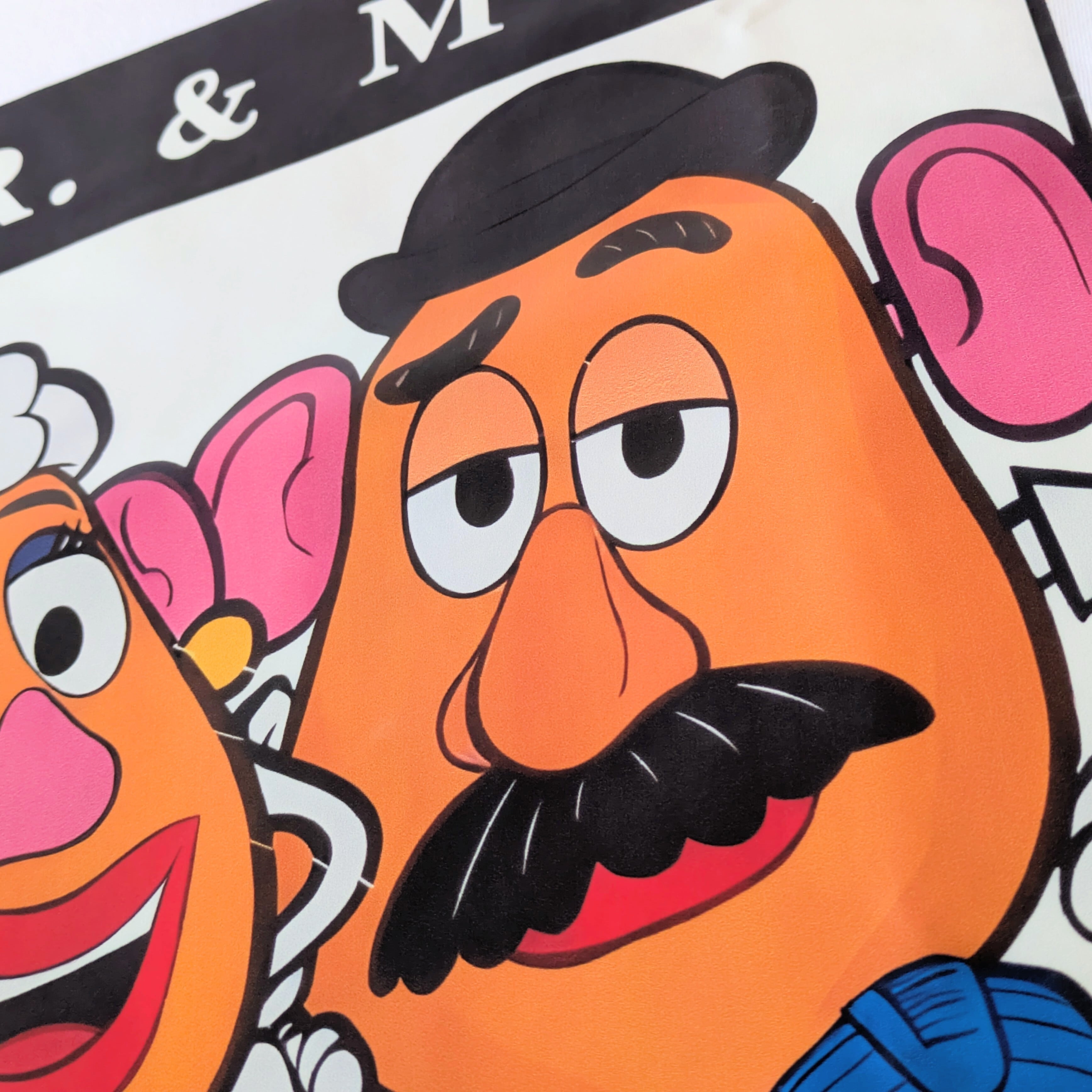 【 Toy Story（ トイ・ストーリー ) 】『 Mr. & Mrs. Potatohead 』ポテトヘッド / Tシャツ〚アメリカン雑貨 アメトイ〛