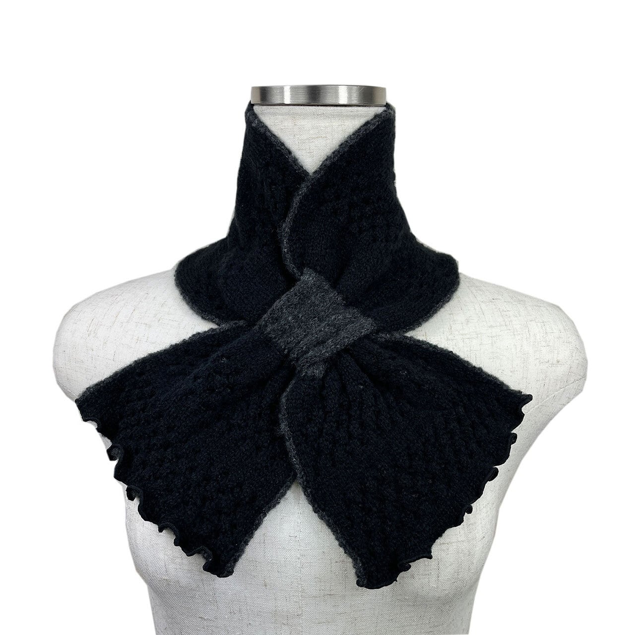 差込メッシュ風 ネックウォーマー 日本製 クロス差込 うちエコ プチ