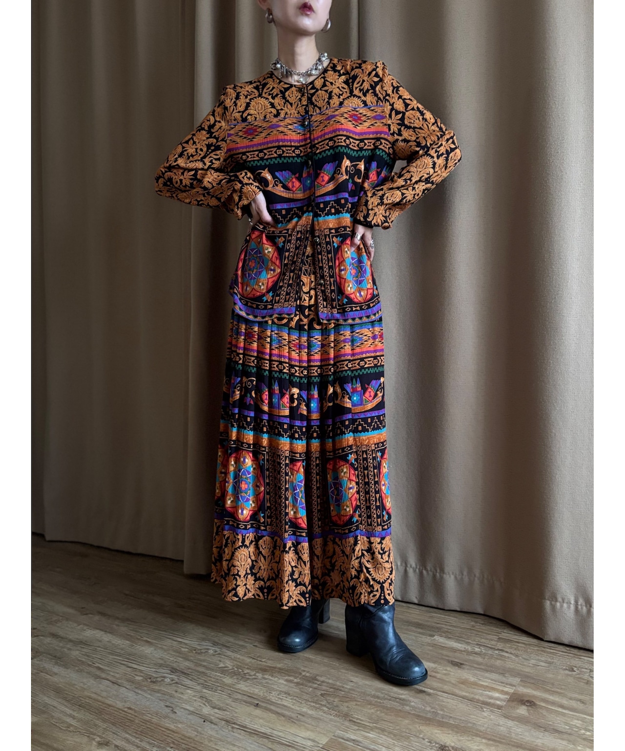 MADE IN U.S.A. exotic pattern set up-4994-9