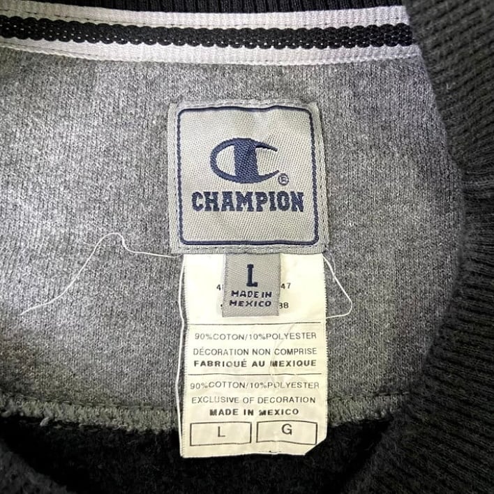 Champion スウェット ブラック メキシコ製 | Relogue 古着屋&雑貨屋