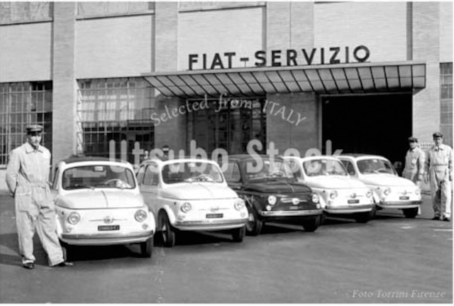 1963年撮影　フィアット　チンクエチェント　FIAT 500【325196301】