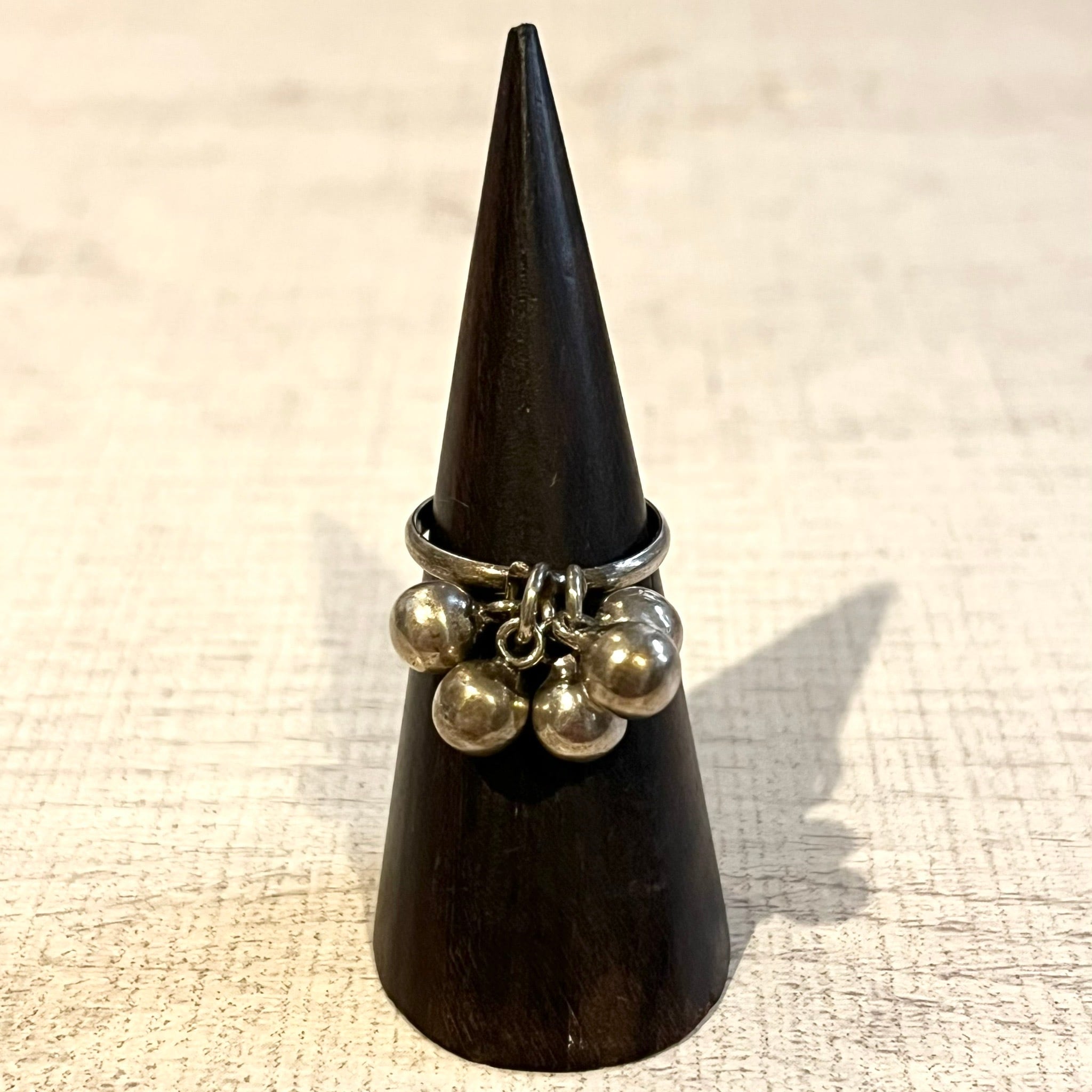 MULTI BALL DANGLING RING-SILVER925-リング MULTI BALL DANGLING DESIGN RING -SILVER925- ボールリング