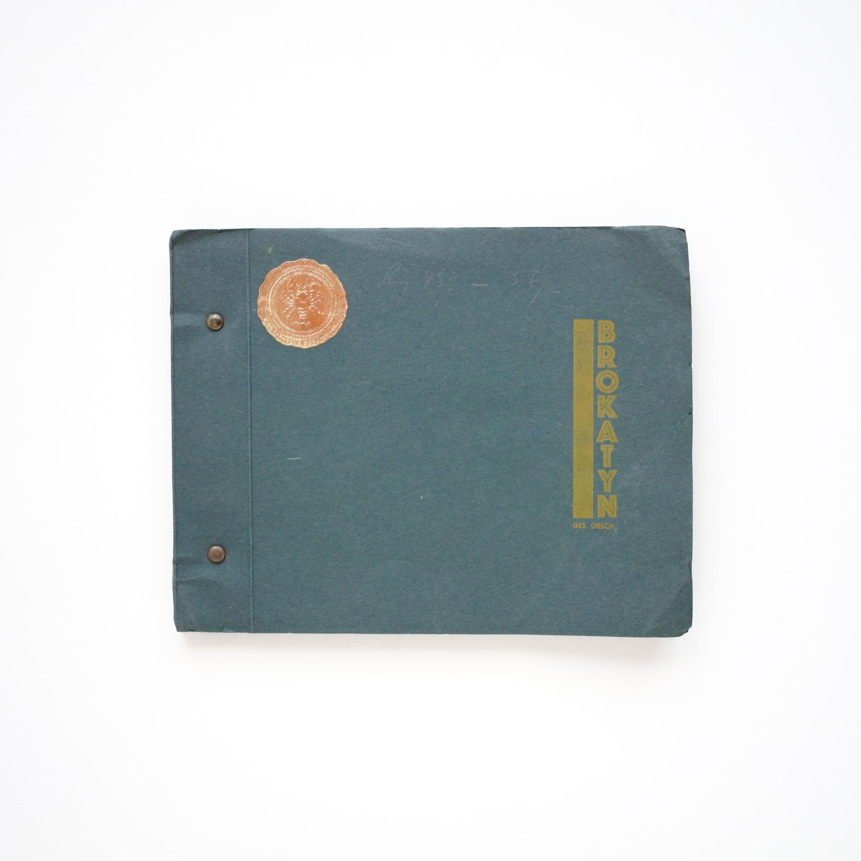 Paper Sample Book / Brokatyn