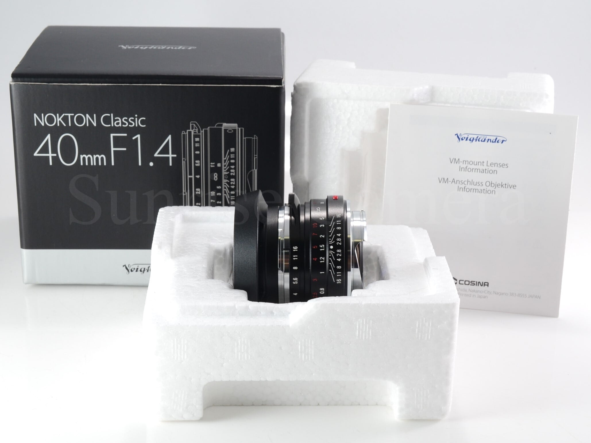 Voigtlander NOKTON Classic 40mm F1.4 VM フォクトレンダー（23646