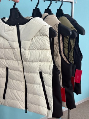 ラドアッシュ　バイカラーダウンベスト　54-6016