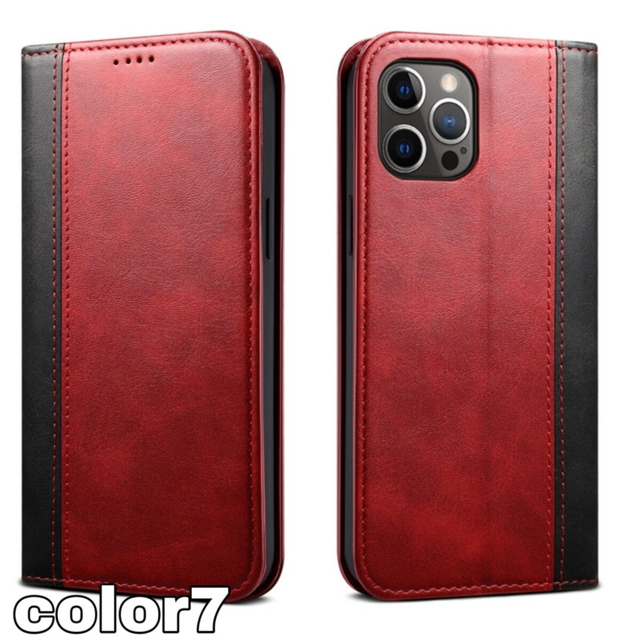 iPhone ケース 手帳型 シンプル iPhone 14 13 13mini 13Pro 13ProMax SE SE2 SE3 第3世代 第三世代 第2世代 第二世代 12 12mini 12Pro 12ProMax 11 8 7 スマホケース 携帯 カバー おしゃれ 耐衝撃 マグネット ストラップ穴 カード収納