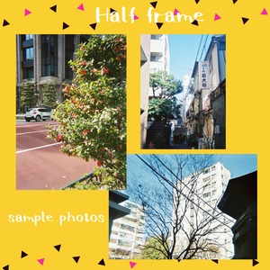 Compact 35mm フィルムカメラ <ブルーグレイ＞