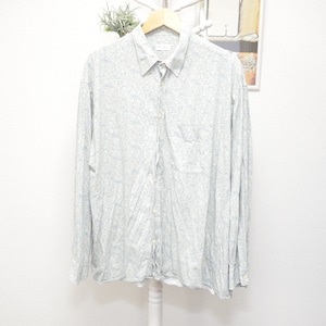 Whole Pattern Shirt Light Blue