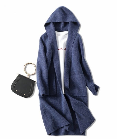 ブルーフォックス カシミヤ 23区 ロングコート カシミヤロングコート