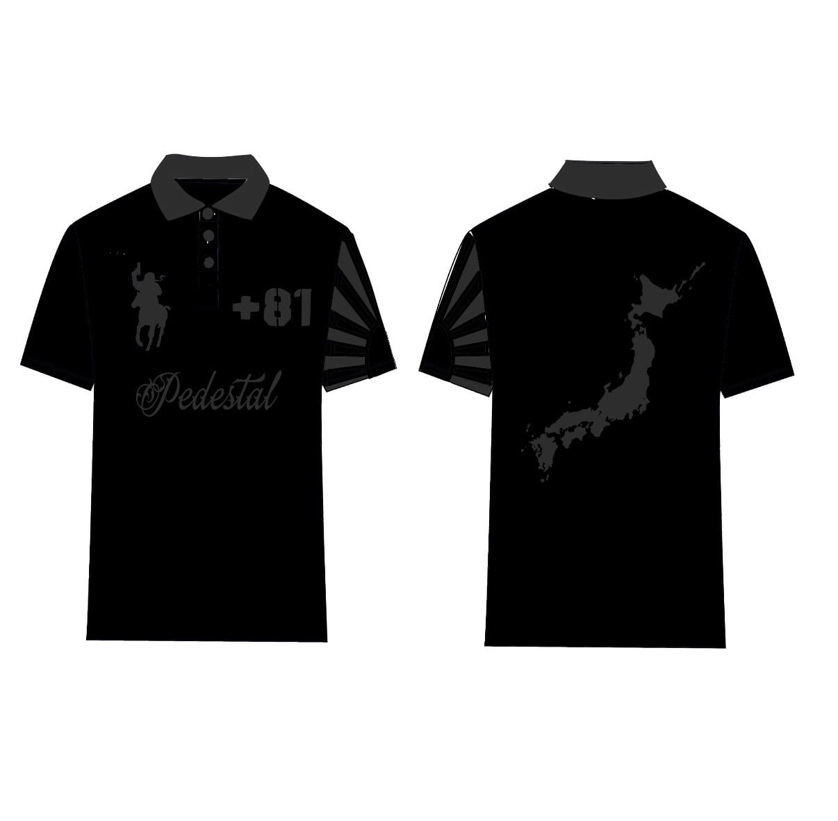 お*よ様 Pedestal japan polo shirt sサイズ JAPAN POLO SHIRT | pedestal