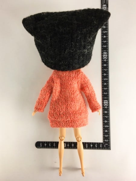 ドール服 1/6 女性用27 ニット海賊コート&帽子 STK 15298 - 画像2
